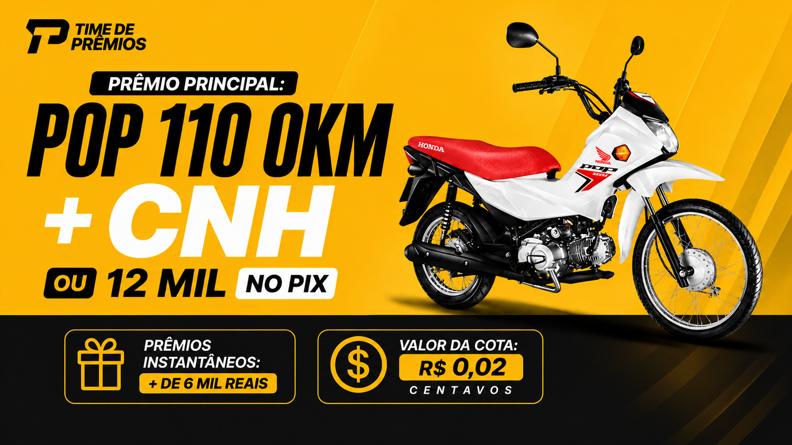 POP 110 0KM + CNH